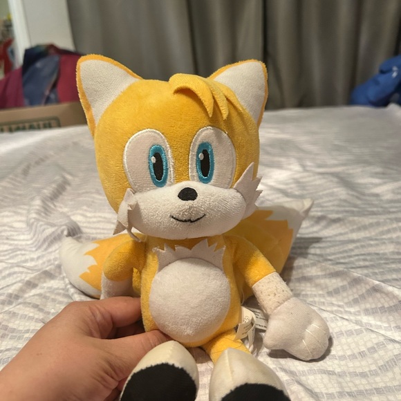 Sega Other - Sonic The Hedgehog Yellow Tails Sega Toy Factory 12" Plush